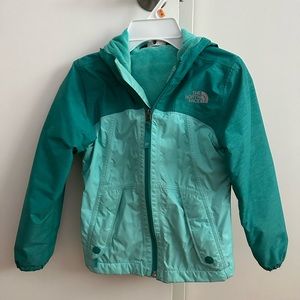 North face girls rain jacket